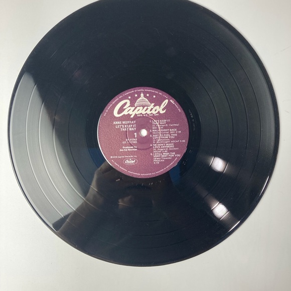 Anne Murray Let’sKeep It That Way Vintage Vinyl Record Album LP - Picture 3 of 4